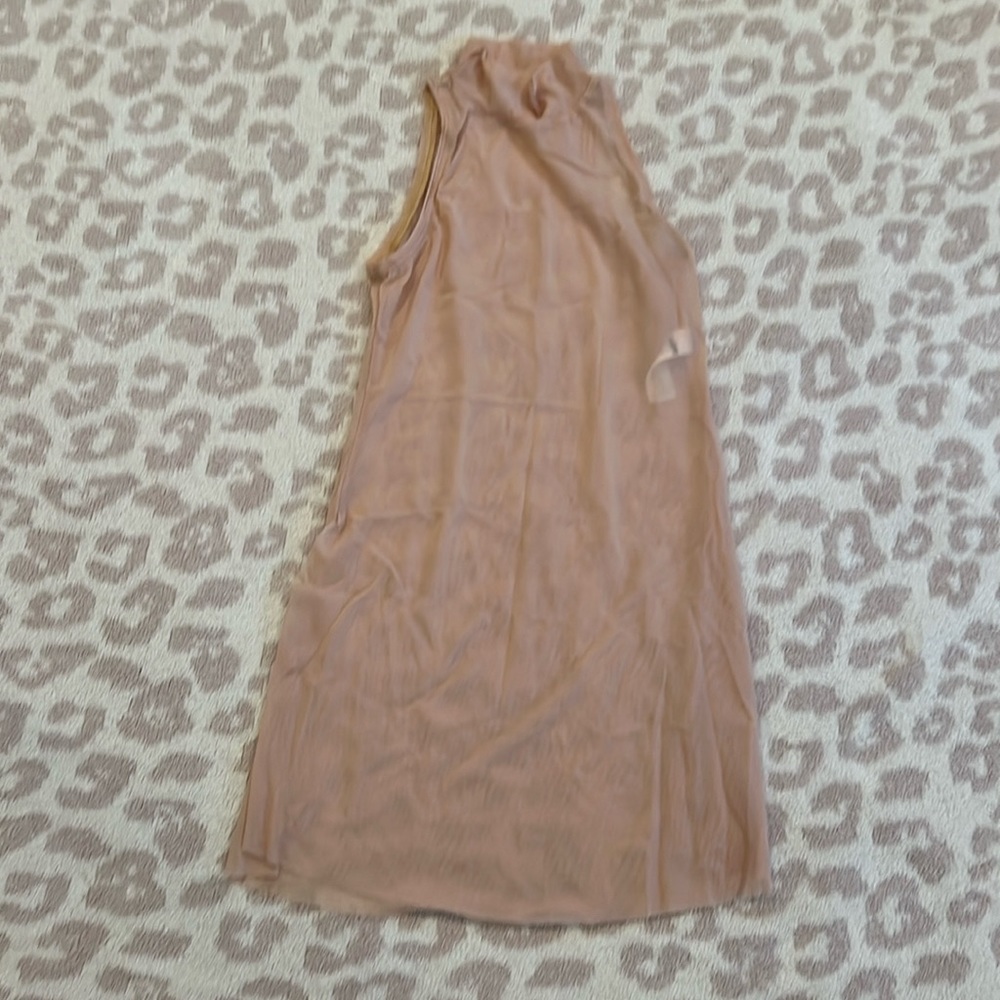 Mesh tunic overdress